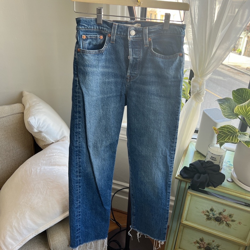 levi’s wedgie straight jeans